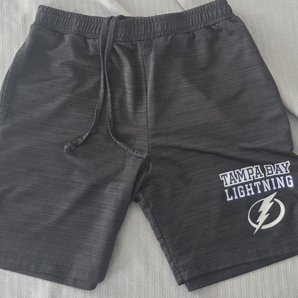 Men's Charcoal Athletic NHL Tampa Bay Lightning Concept Shorts